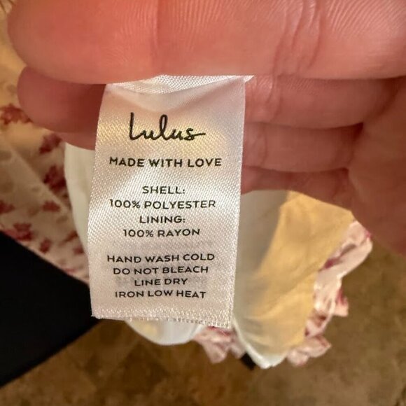 Lulu's Terrace Views Taupe Floral Print Tiered Midi Dress - Picture 8 of 8